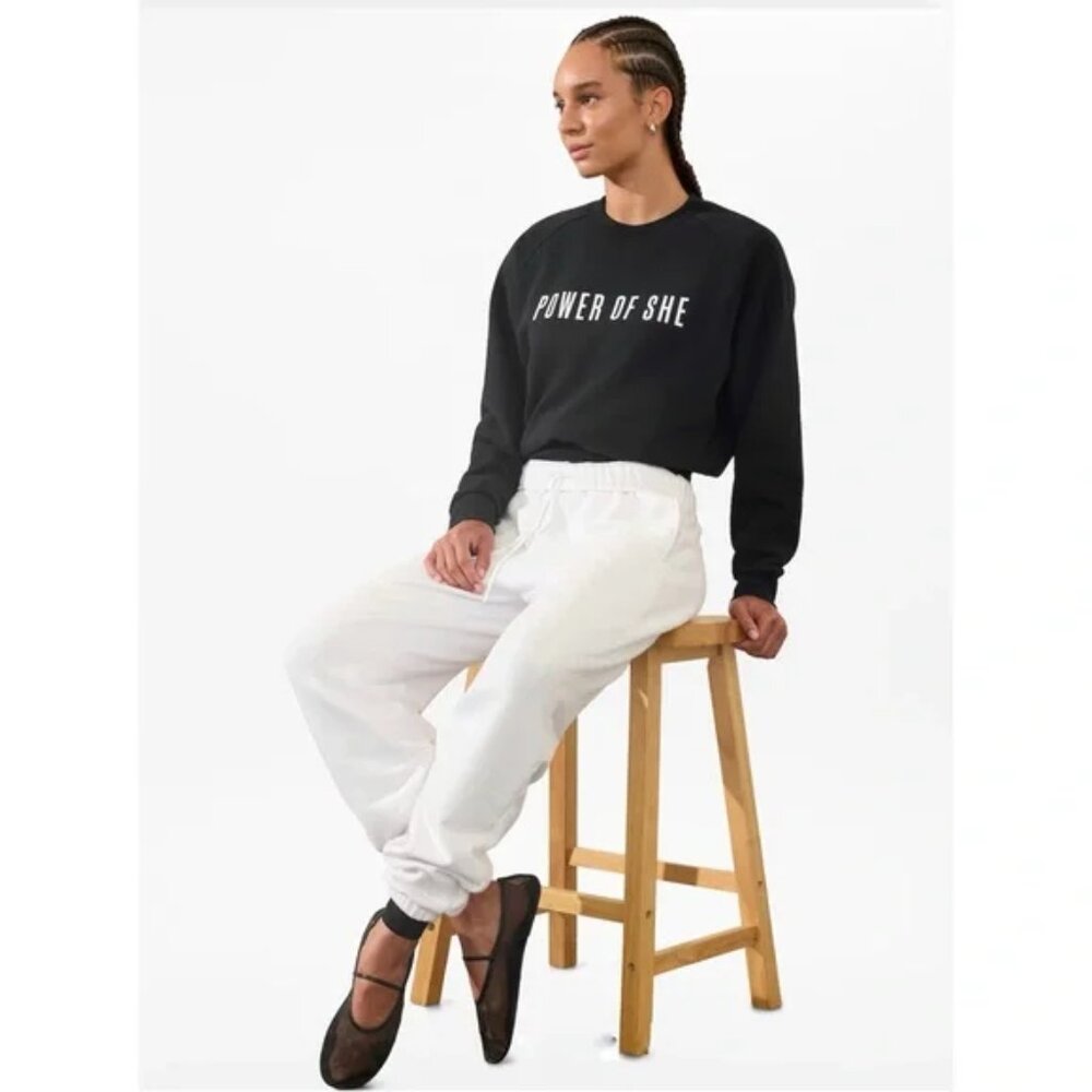 Athleta Power Of She Crew Neck Sweatshirt Size XS